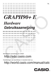 Casio GRAPH90+ E Gebruiksaanwijzing