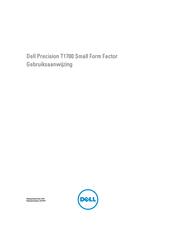 Dell Precision T1700 Small Form Factor Gebruiksaanwijzing