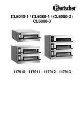 Bartscher 117911 Gebruiksaanwijzing