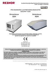 Reznor SDH 030 Installatiehandleiding