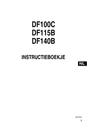 Suzuki Motor DF115B Instructieboekje