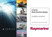 Raymarine A57D Installatiehandleiding