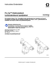 Graco Pro Xp H85M10 Instructies