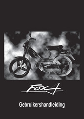 PEUGEOT Fox 1995 Gebruikershandleiding