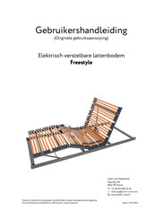 tecfor care Freestyle Gebruikershandleiding