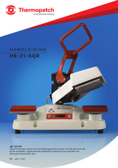 Avery Dennison Thermopatch HS-21-SQR Handleiding