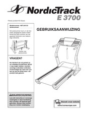 NordicTrack NETL95133 Gebruiksaanwijzing