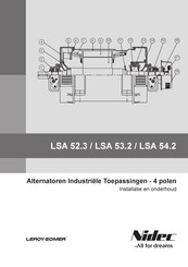 Nidec LSA 53.2 Installatie En Onderhoud