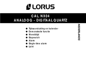 LORUS NX04 Handleiding