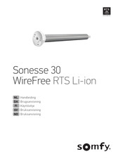 SOMFY Sonesse 30 WireFree RTS Li-ion Handleiding