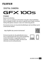 FujiFilm GFX 100s Handleiding