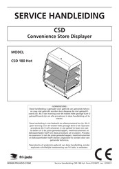 Fri-Jado CSD 180 Hot Servicehandleiding