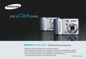 Samsung Digimax S500 Gebruiksaanwijzing