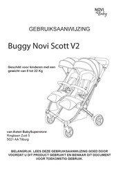 Novi Baby Buggy Novi Scott V2 Gebruiksaanwijzing