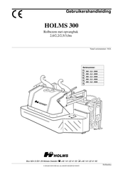 HOLMS 300 2,2 Gebruikershandleiding