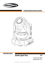 SHOWTEC Shark Spot Two Gebruikershandleiding