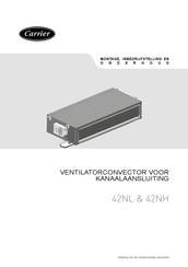 Carrier 42NL Series Montagehandleiding