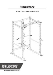 K-SPORT KSSL025/2 Montagehandleiding