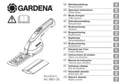 Gardena AccuCut Li Gebruiksaanwijzing