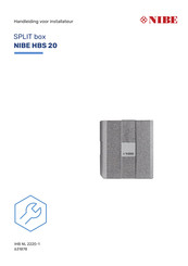 Nibe HBS 20 Handleiding Voor Installateur