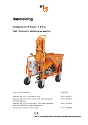 PFT G 4 X XL Handleiding