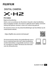 FujiFilm X-H2 Handleiding