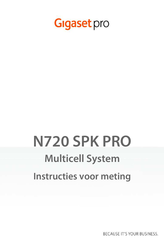 Gigaset N720 SPK PRO Instructies