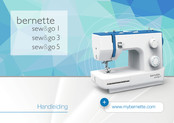 Bernette sew&go 3 Handleiding