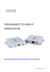 Vision TECHCONNECT TC-HDMIIP Handleiding