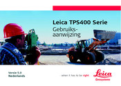 Leica TPS400 Series Gebruiksaanwijzing