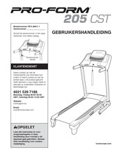 Pro-Form PETL49817.1 Gebruikershandleiding