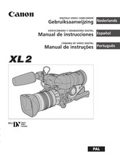 Canon XL2 Gebruiksaanwijzing