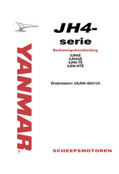 Yanmar JH4 Series Bedieningshandleiding