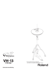 Roland V-Drums VH-13 V-Hi-Hat Gebruikershandleiding