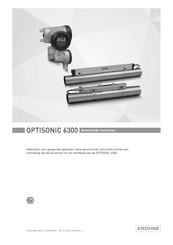 KROHNE OPTISONIC 6300 Instructies