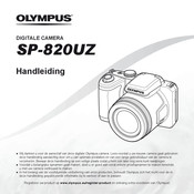 Olympus SP-820UZ Handleiding