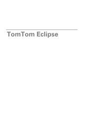 TomTom Eclipse Handleiding