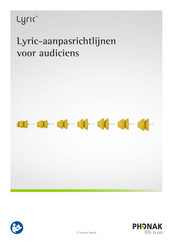 Phonak Lyric Handleiding