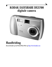 Kodak EASYSHARE DX3700 Handleiding