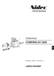 Leroy Somer Nidec COMPABLOC 3000 Onderhoudshandleiding