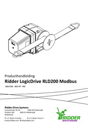 Ridder LogicDrive RLD200 Handleiding