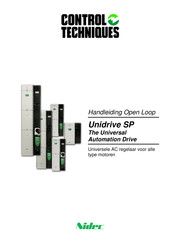 Nidec Control Techniques Unidrive SP Handleiding