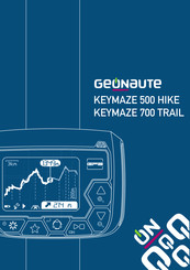 GEONAUTE KEYMAZE 500 HIKE Handleiding