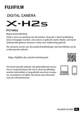 FujiFilm X-H2s Handleiding