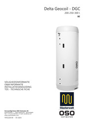 OSO HOTWATER 11012225 Installatiehandleiding