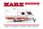 KABE Safir XL 2003 Instructieboekje