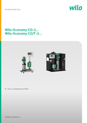 Wilo Economy CO-1 HELIX V2208/EC Inbouw- En Bedieningsvoorschriften