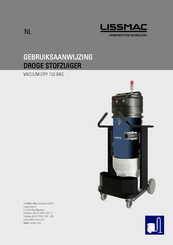 Lissmac VACUUM-DRY 102 BAG Gebruiksaanwijzing