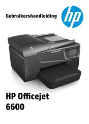 HP OFFICEJET 6600 Gebruikershandleiding