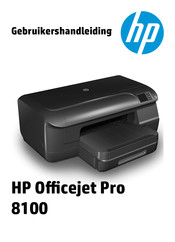 HP OfficeJet Pro 8100 Gebruikershandleiding